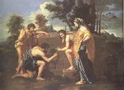 The Arcadian Shepherds (nn03) Nicolas Poussin